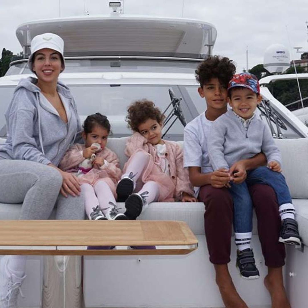 Cristiano Ronaldo 'muere de amor' con el último plan de Georgina y los niños
