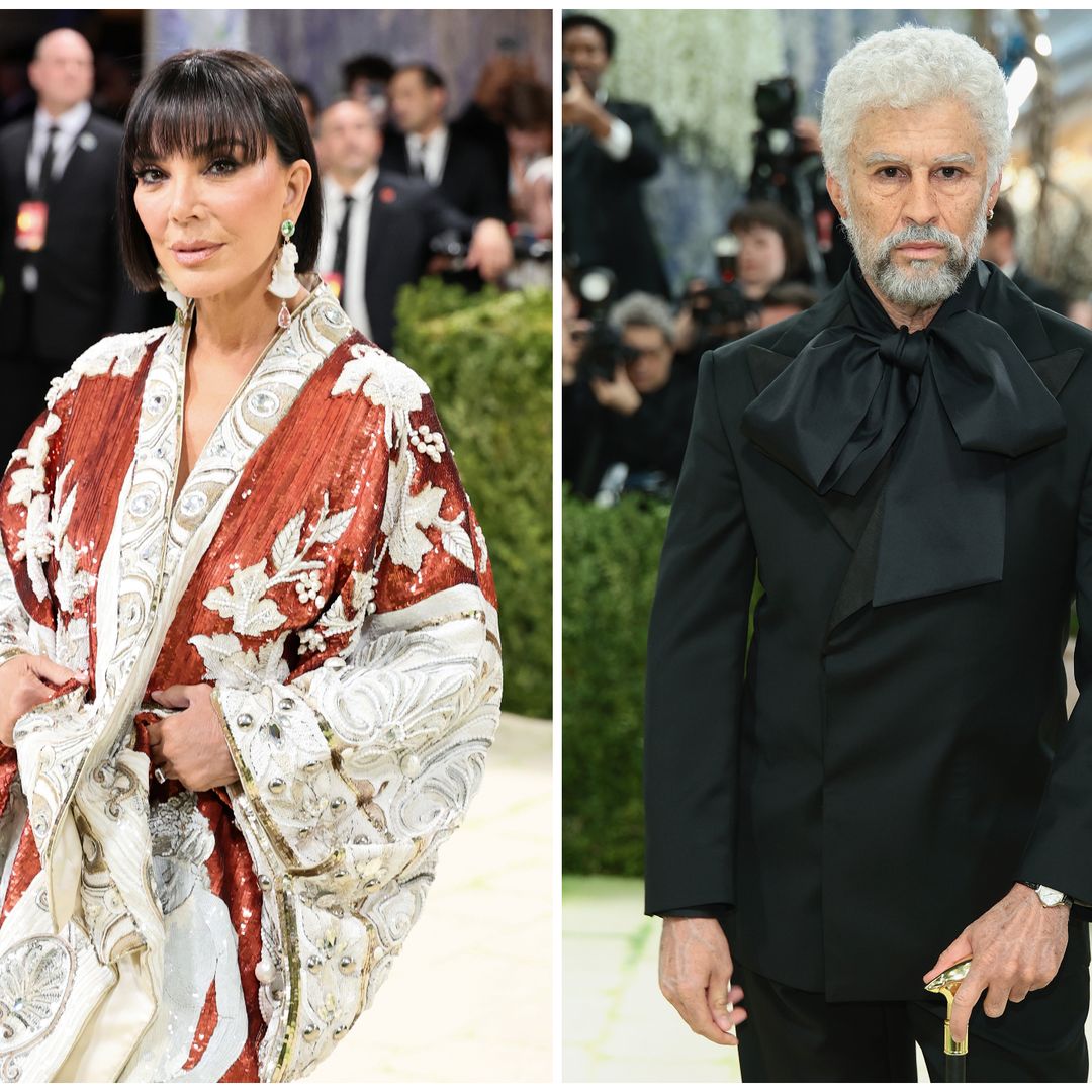 El incómodo saludo de Kris Jenner y Bad Bunny en la Met Gala: un abrazo frío, sin contacto visual y tensión en el aire
