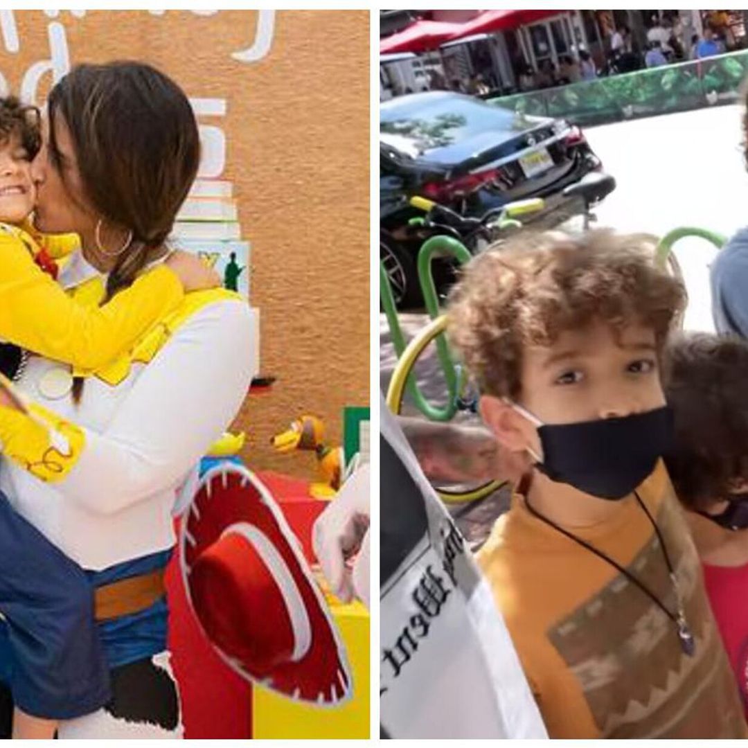 Inger Devera y Nacho Mendoza celebran el cumpleaños de su hijo Mati con una gran fiesta cada uno