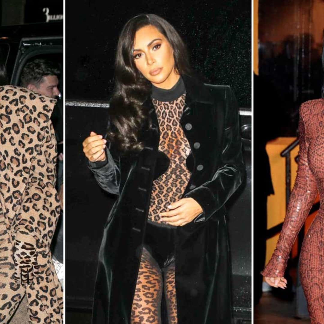 El sexy estilo vintage de Kim Kardashian que no encontrarías en el clóset de tu abuela