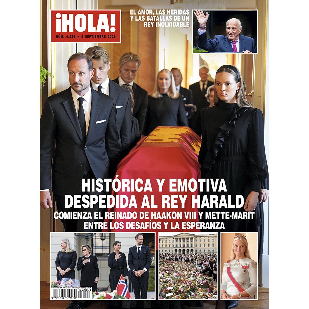 Un nuevo número de ¡HOLA! para la historia: de la emotiva despedida al rey Harald a reportajes y entrevistas únicos