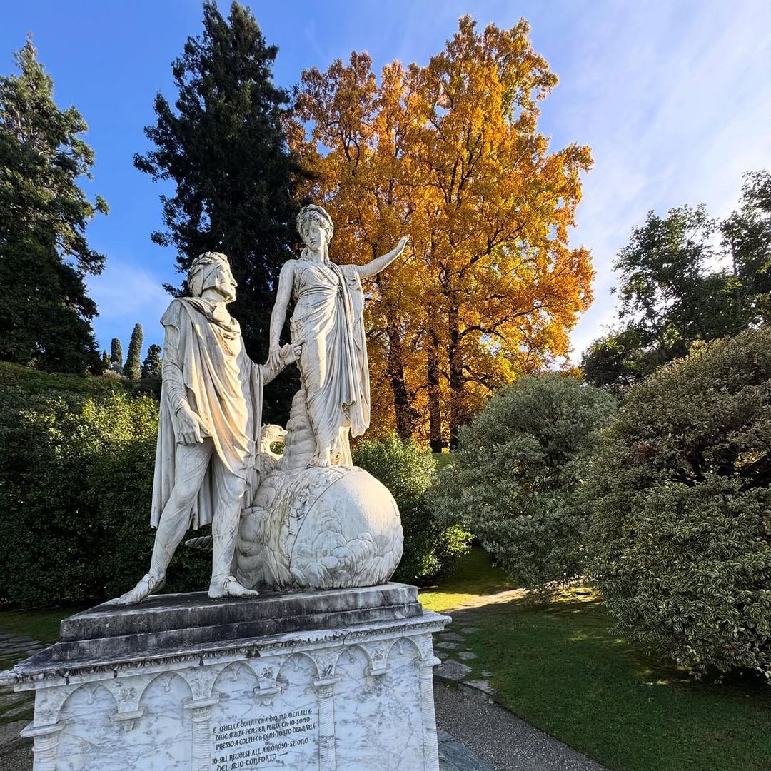En Bellagio se encuentra Villa Melzi d’Eril, lago de Como, Italia, Lombardía