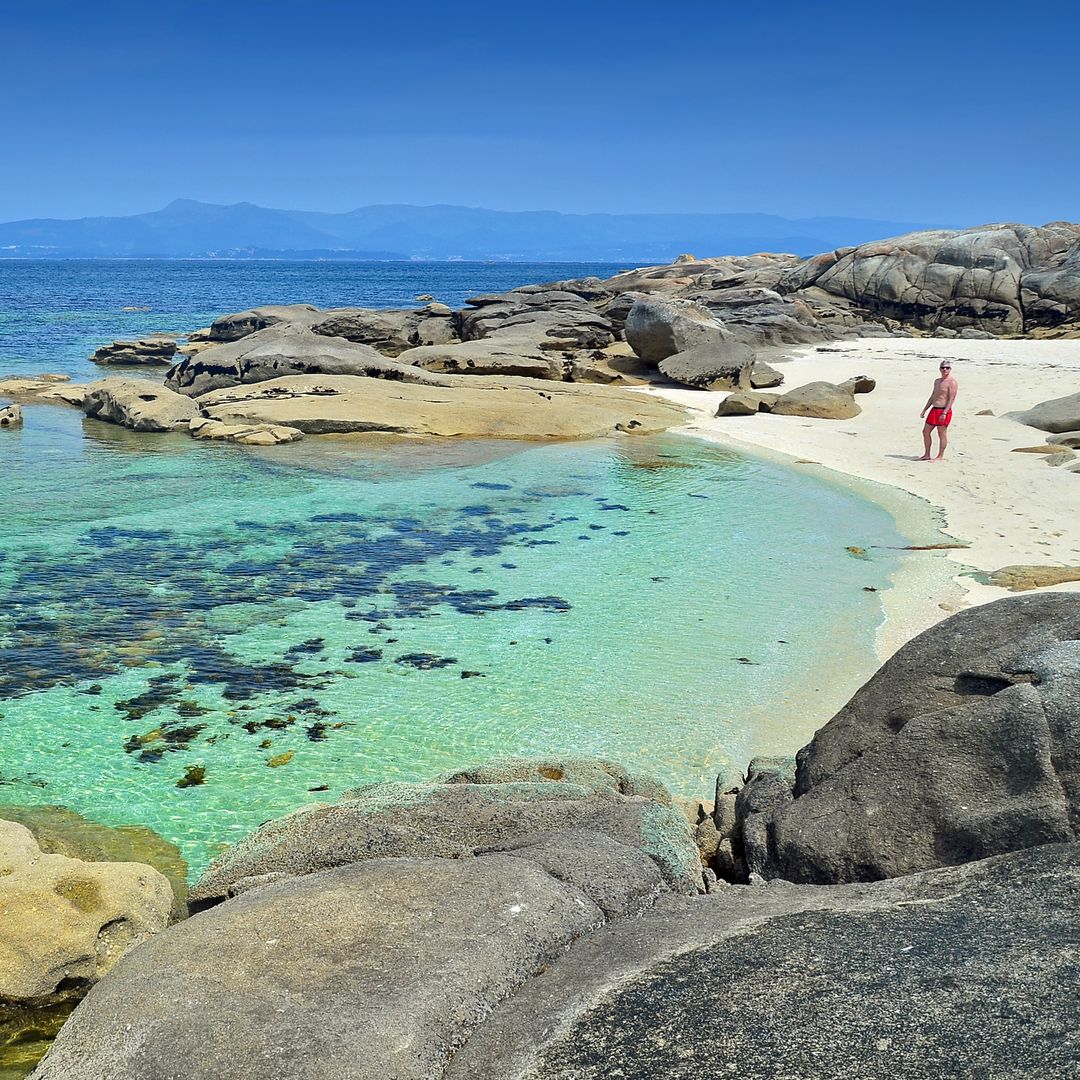Isla de Arousa en las Rías Baixas, Pontevedra