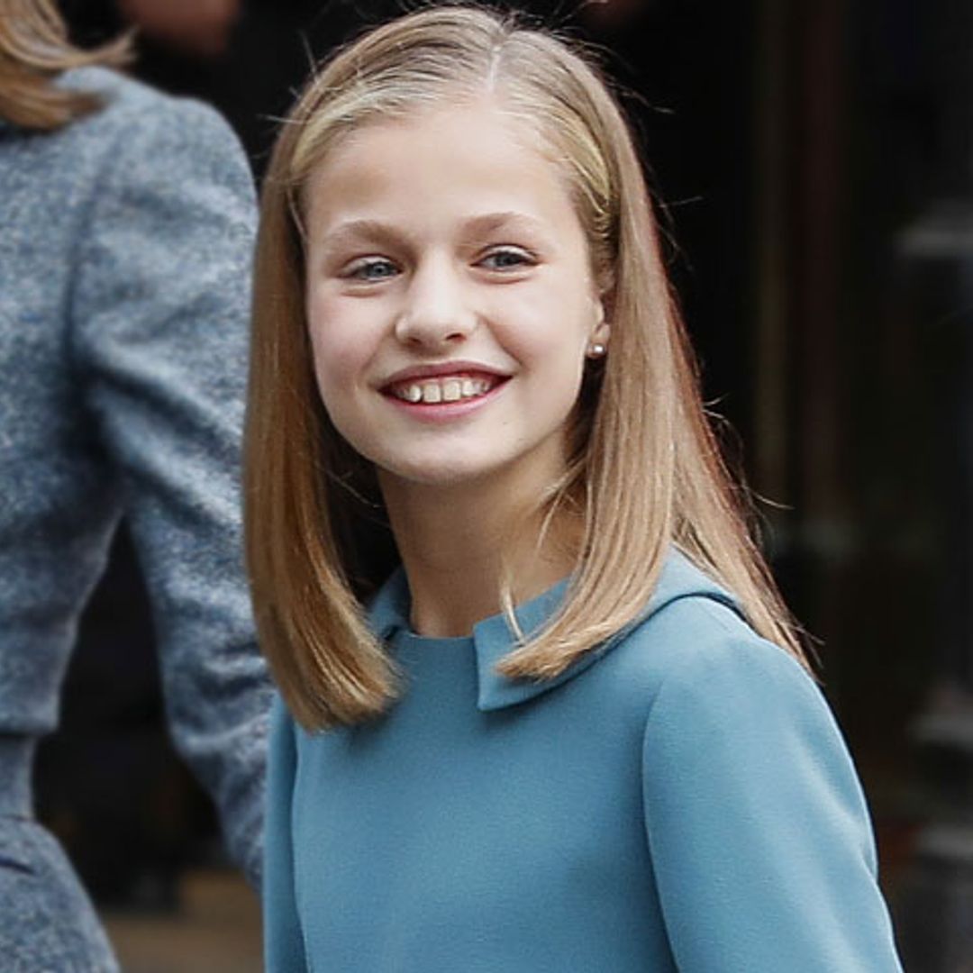 Leonor ya tiene su primer truco de estilo como Princesa