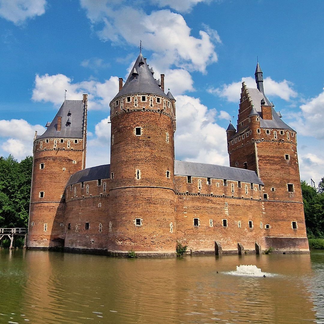 Castillo Beersel, Bélgica, Flandes