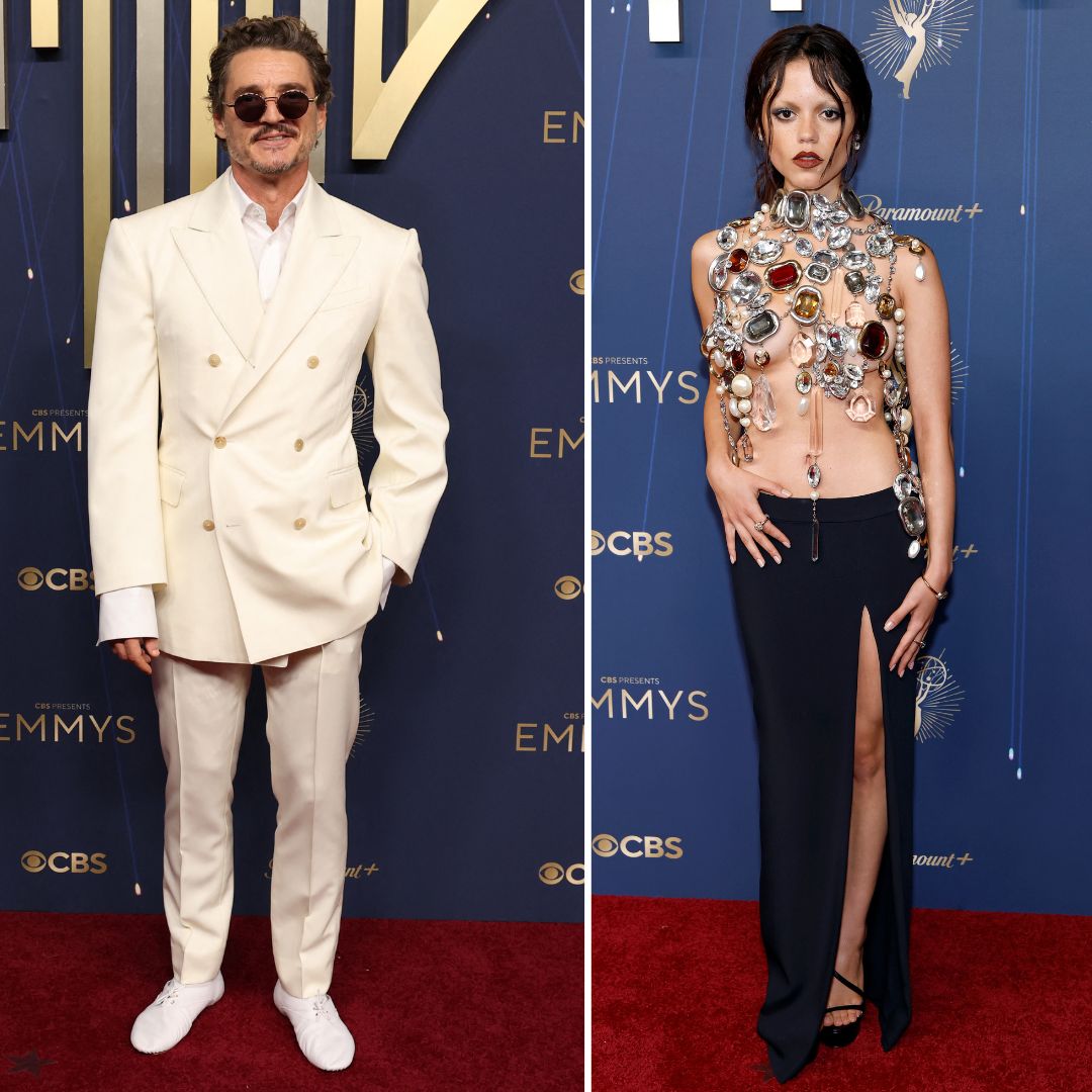 Premios Emmy 2025: Selena Gomez, Pedro Pascal y Jenna Ortega entre los mejores vestidos