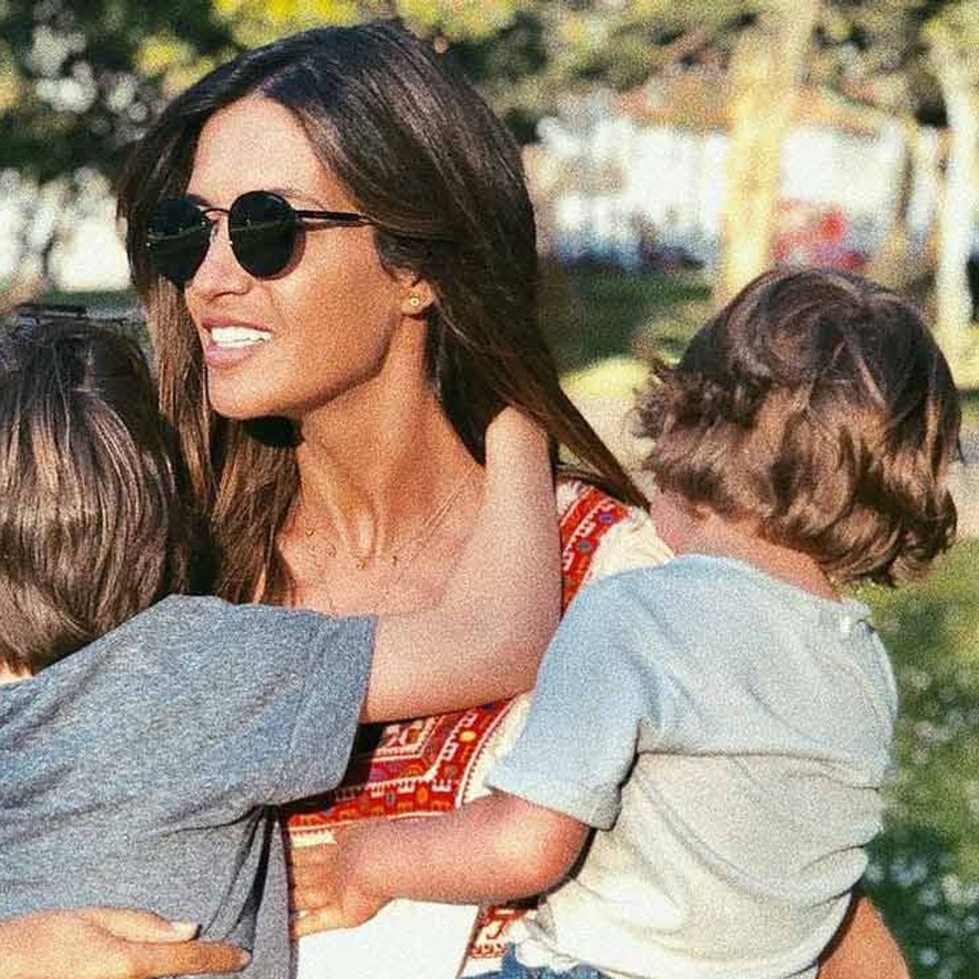Un taller muy dulce con pequeños reposteros, el divertido plan de Sara Carbonero y sus hijos