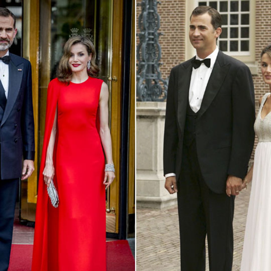 Así ha cambiado el estilo de la reina Letizia en diez años