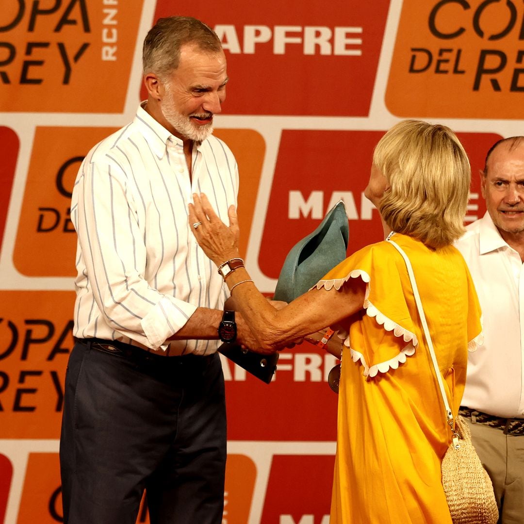 Felipe VI entrega los trofeos de la Copa del Rey MAPFRE de vela: ¿En qué puesto ha quedado el monarca con El Aifos?