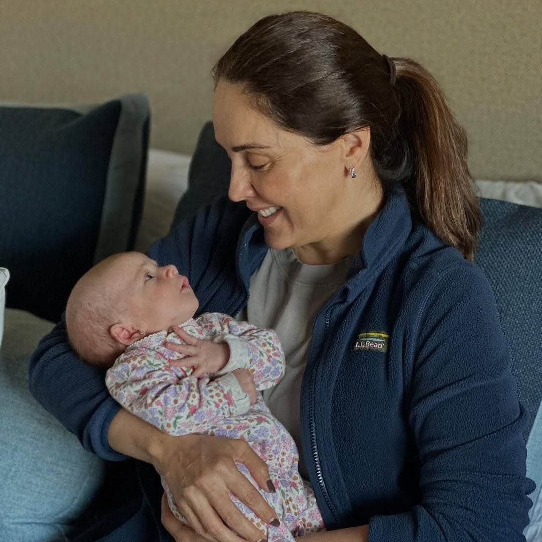 Ella es Lucía, la segunda nieta de Natalia Esperón y Pepe Bastón