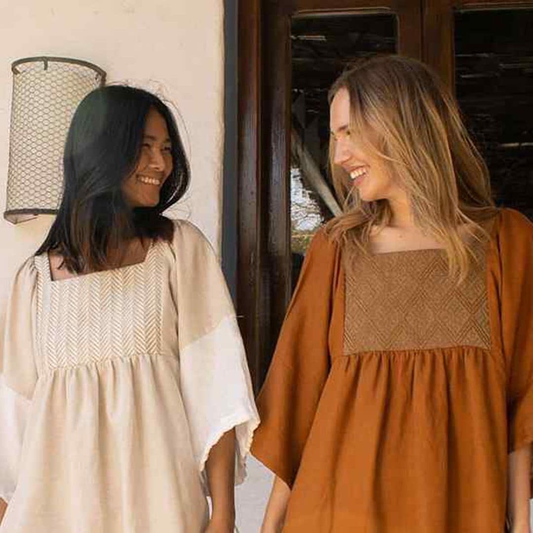 Los vestidos de lino que las expertas eligen cuando hace mucho calor