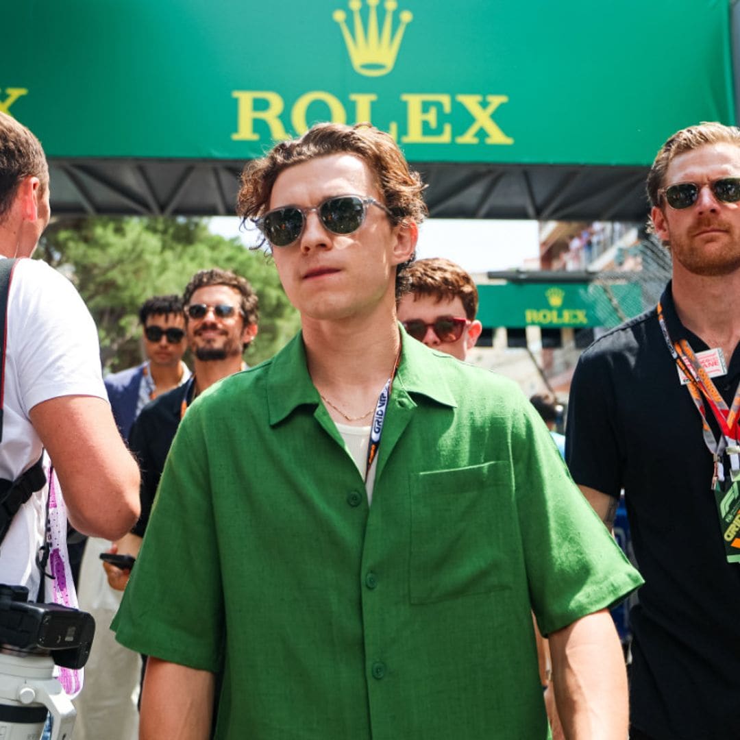 Sabemos con quién estuvo Tom Holland en el Gran Premio de Fórmula 1 de Mónaco ¡y no es Zendaya!