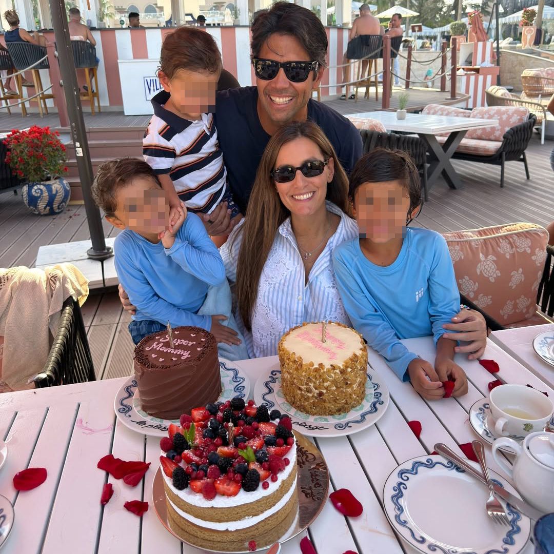 Cuatro nombres y una misma inicial: así eligieron Ana Boyer y Verdasco los nombres de sus hijos