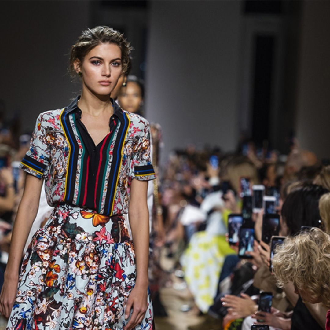Flores, 'animal prints' y lentejuelas: así será la próxima primavera según Elie Saab