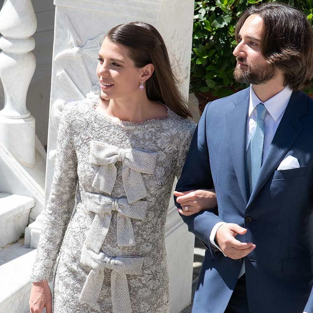 Fotografía oficial de la boda de Carlota Casiraghi y Dimitri Rassam