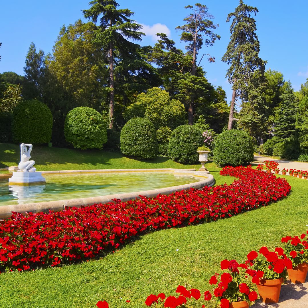 Jardines del Parque de Pedralbes, Barcelona