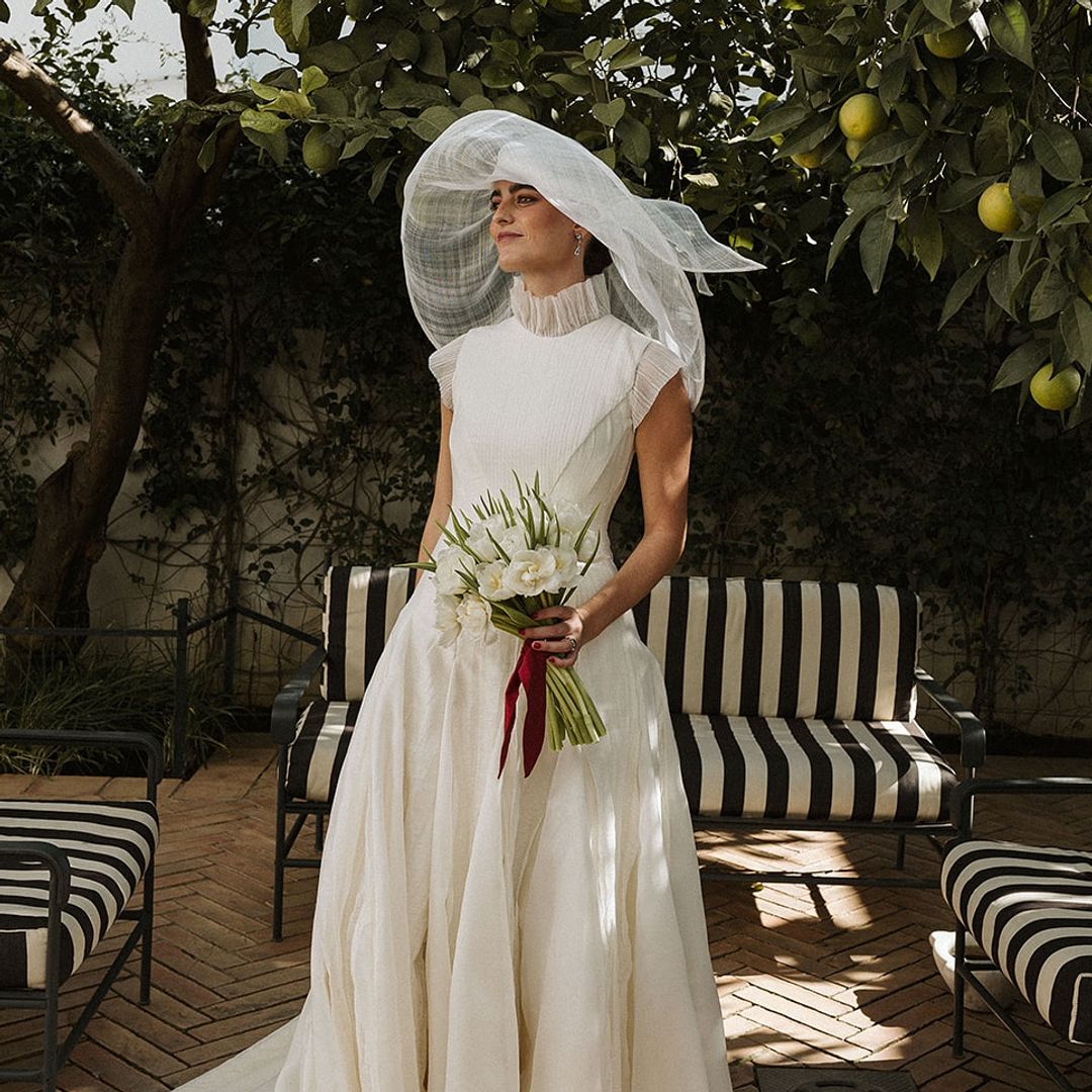 Ni velo ni mantilla: estas 15 novias apostaron por sombrero y se hicieron virales