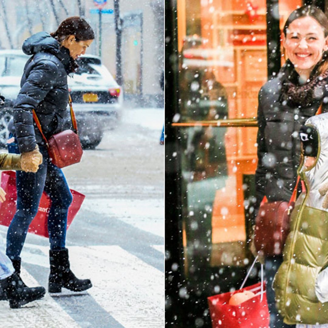 Un invierno de película para Jennifer Garner y su hija en Nueva York