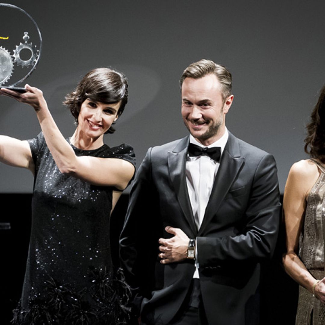 Paz Vega recibe en San Sebastián el premio Jaeger-LeCoultre al Cine Latino