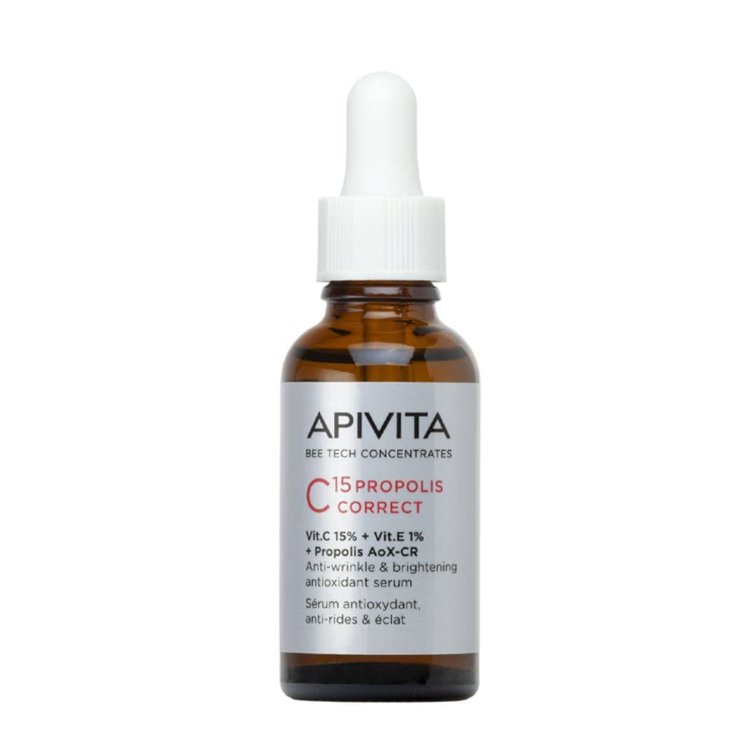 Bee Tech Sérum Corrector C15 Propóleo, de Apivita (41,90 euros)