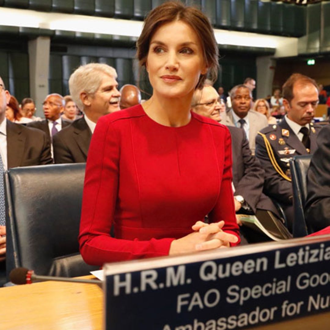 Doña Letizia: 'Tenemos la oportunidad de mejorar la vida de más de 800 millones personas'