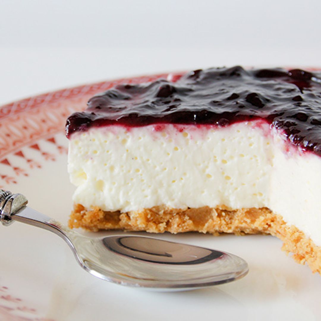 Tarta de queso sin horno en versión 'light'
