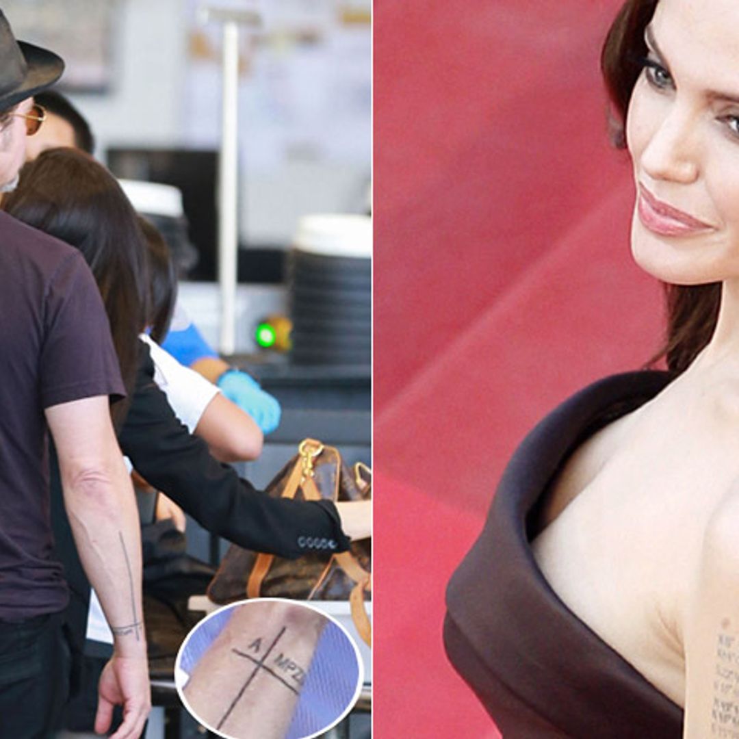 ¿Qué sucederá con los tatuajes de Angelina Jolie y Brad Pitt?