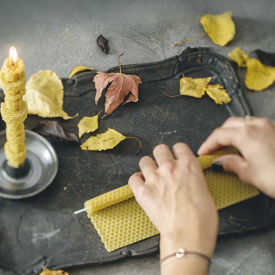 Ideas para hacer tus propias velas... ¡también con cera de abeja natural!