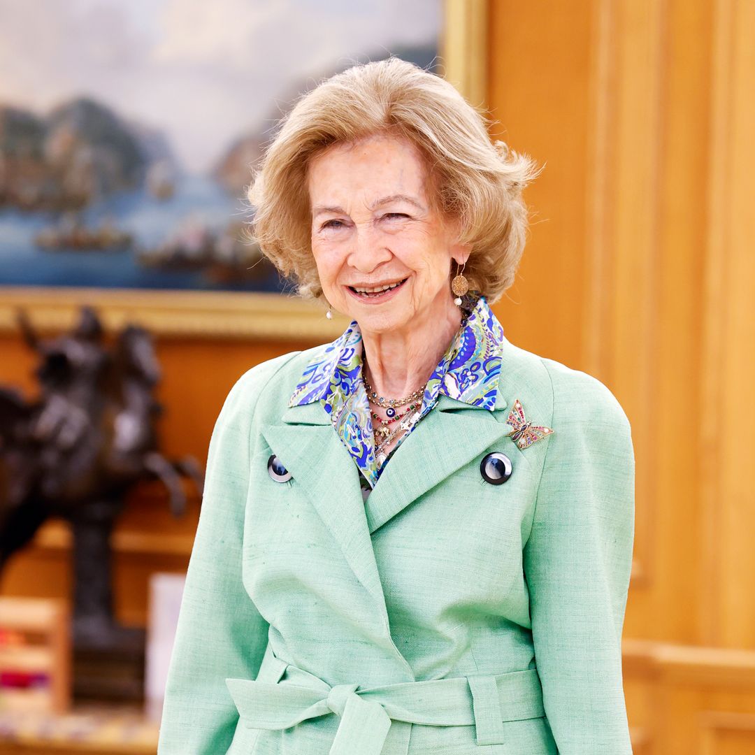 PRIMICIA. La reina Sofía reunirá a sus hijos, sus nietos y la Familia Real griega en un almuerzo histórico en El Pardo