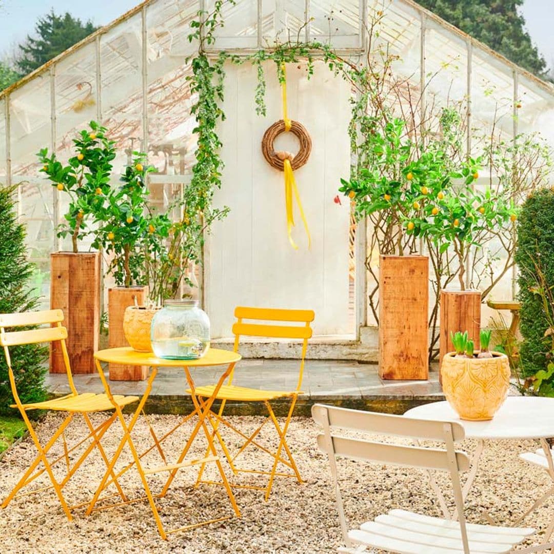 Estas sillas para el jardín y la terraza dan mucho juego, tanto fuera como dentro de casa