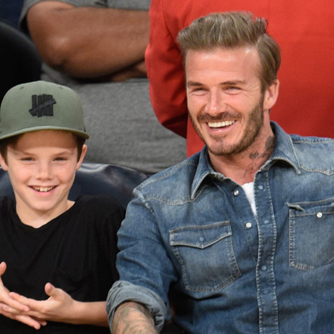 David Beckham, sorprendido por el talento de su hijo Cruz: 'Tiene una gran voz'