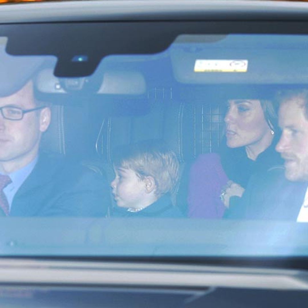 Con los príncipes George y Charlotte al frente, arranca la Navidad de los Windsor