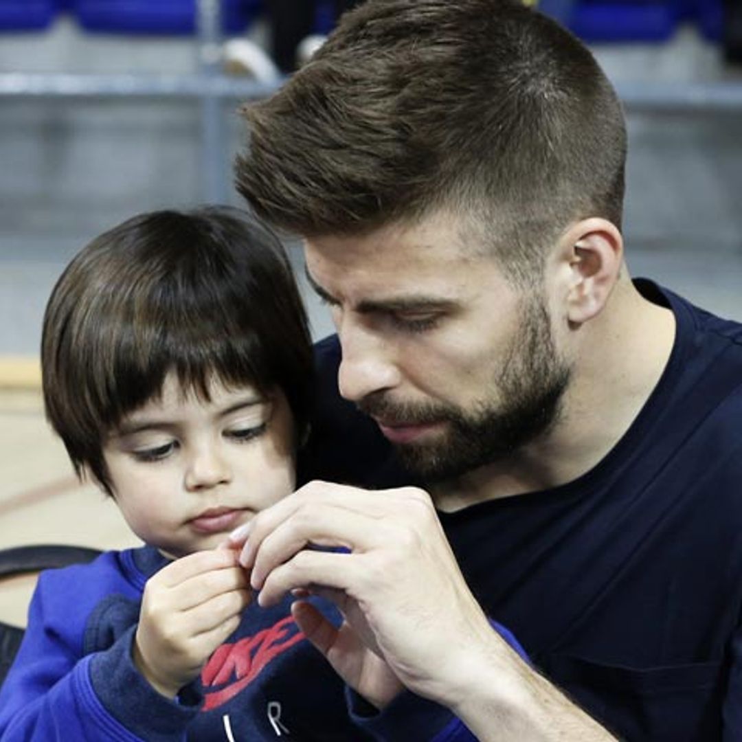 Milan, el mejor compañero de Piqué para una tarde de deporte