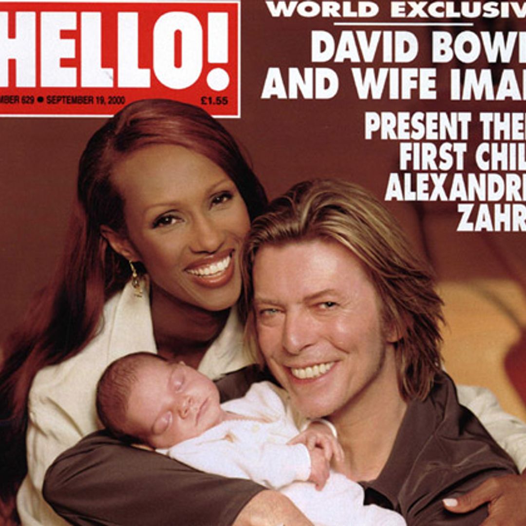 David Bowie compartió dos de los momentos más emocionantes de su vida con HELLO!