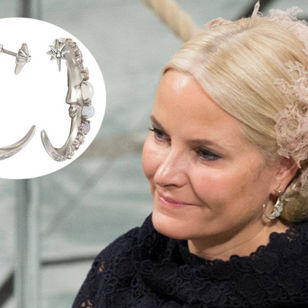 Los pendientes de 10.000 euros de Mette-Marit durante la entrega del Nobel de la Paz