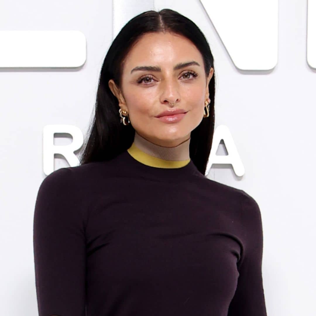 Aislinn Derbez y su agradecimiento al ‘Señor Aguilera’, el ahora viudo de su madre