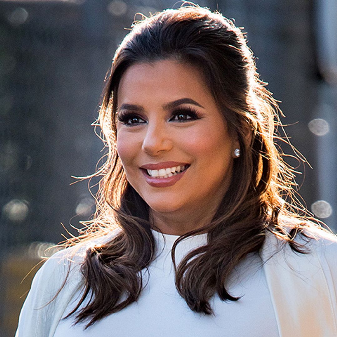 La imagen más natural de Eva Longoria acompañada de su 'ángel'