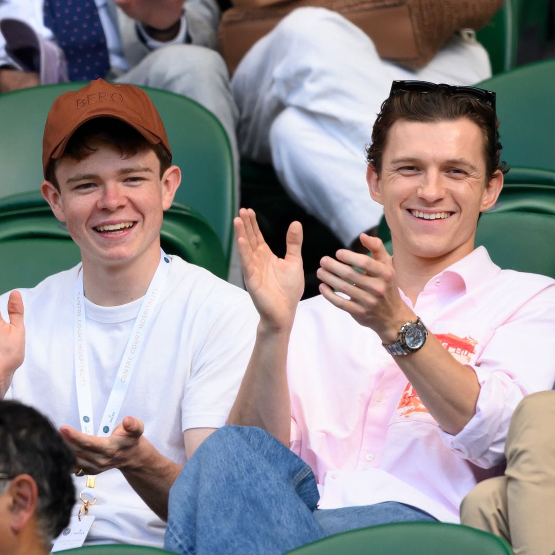 Diego Klein, Tom Holland y Cooper Koch entre los mejor vestidos en Wimbledon
