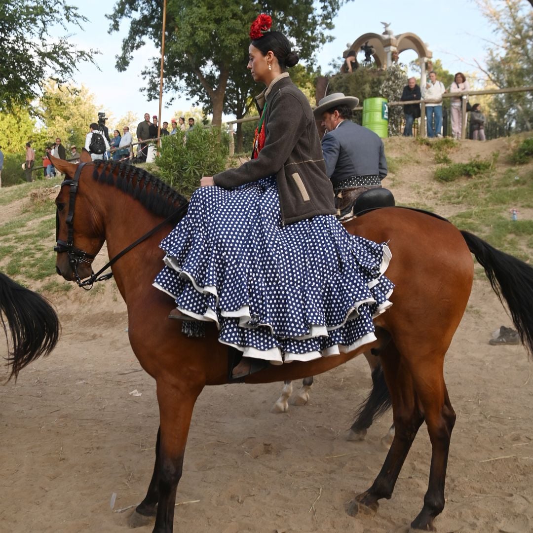 Victoria Federica durante la romería de El Rocío