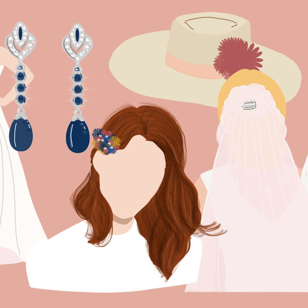 Formas estilosas y diferentes de incluir color en tu look de novia