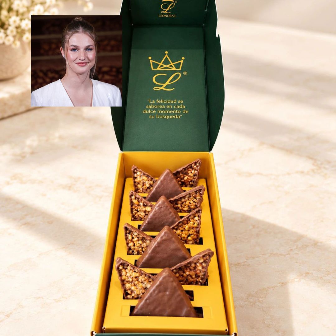 Así son las Leonoras, el dulce de chocolate y avellanas que rinde homenaje a la Princesa de Asturias