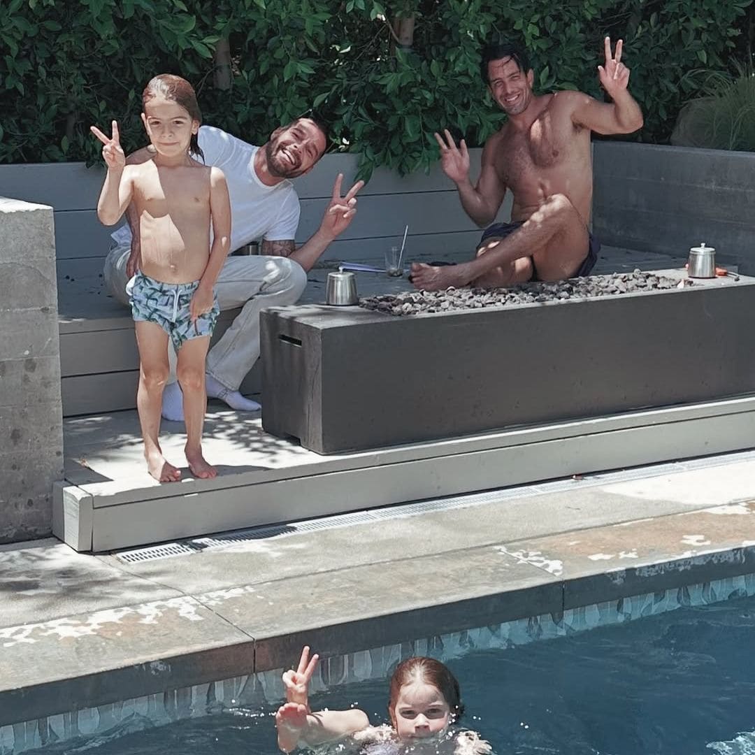 Ricky Martin se reencuentra con sus hijos, luego de que los niños pasaran unos días con Jwan Yosef