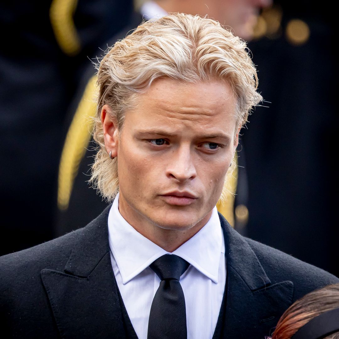 Marius Borg sale otra vez de su arresto domiciliario para acudir al funeral del rey Harald V