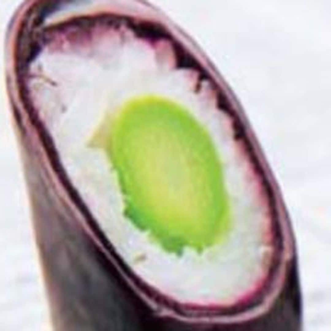 'Uramaki' de espárragos trigueros con parmesano