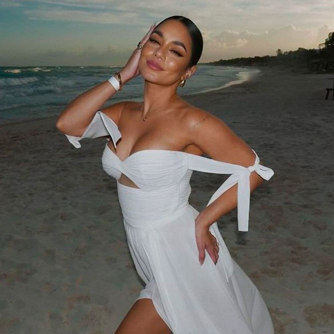 Las imágenes inéditas de la boda de Vanessa Hudgens, del paradisiaco lugar de la ceremonia al vestido de la novia