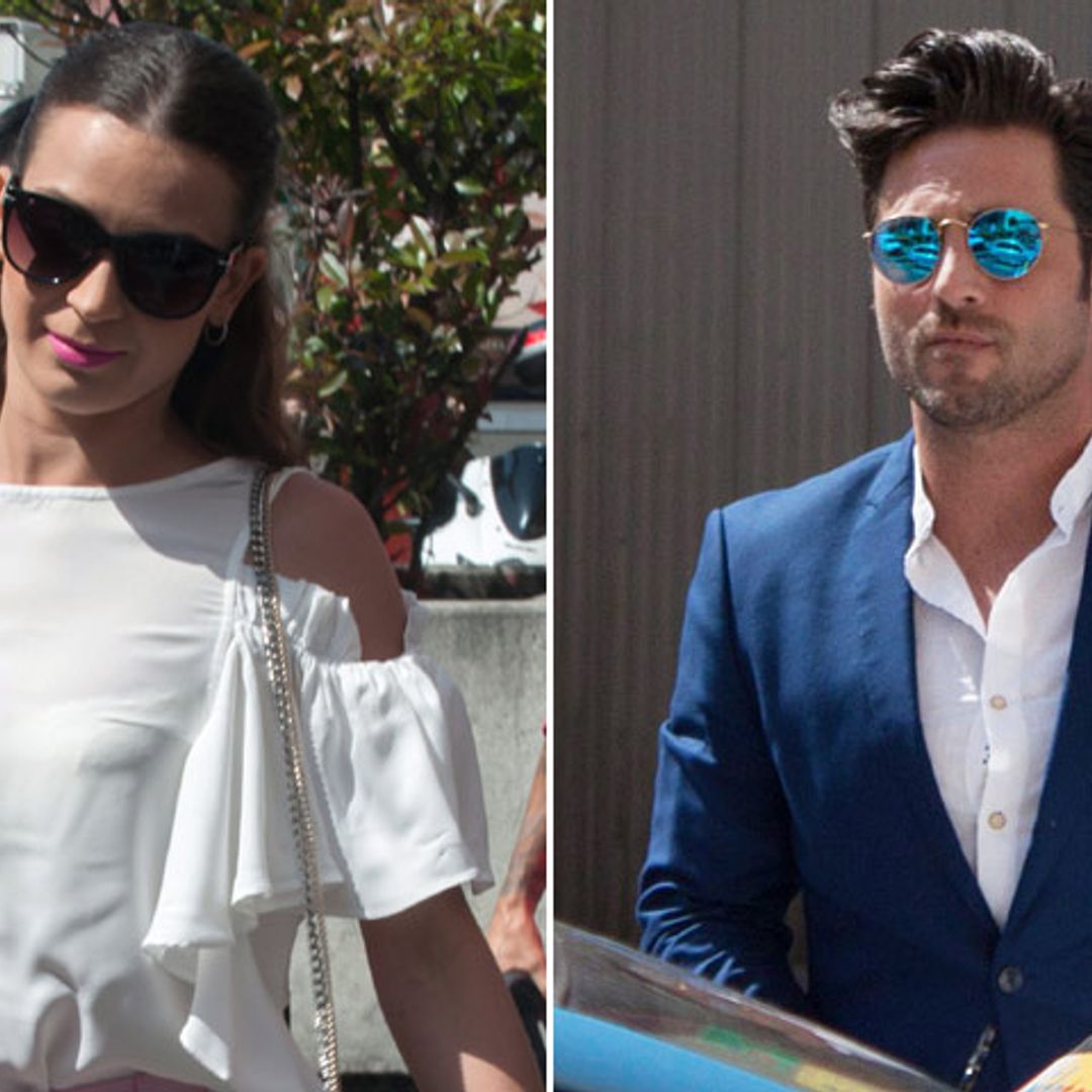 La reacción de David Bustamante y Yana Olina al ser preguntados por sus fotos en ¡HOLA!