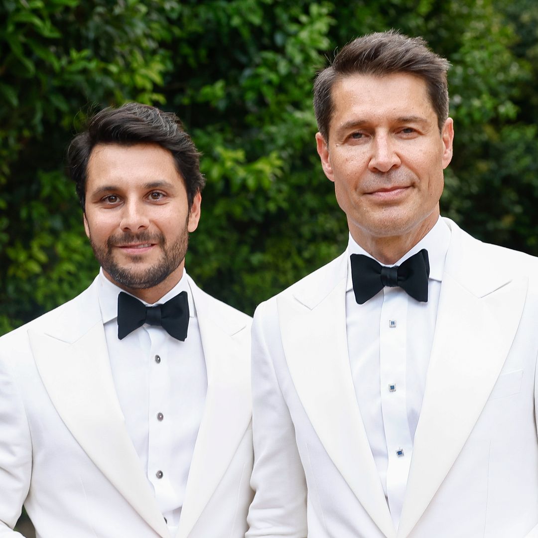 IMÁGENES Y DETALLES EXCLUSIVOS. La boda de Jaime Cantizano y Miguel García Golding: un sueño cumplido, un castillo de cuento e invitados de lujo