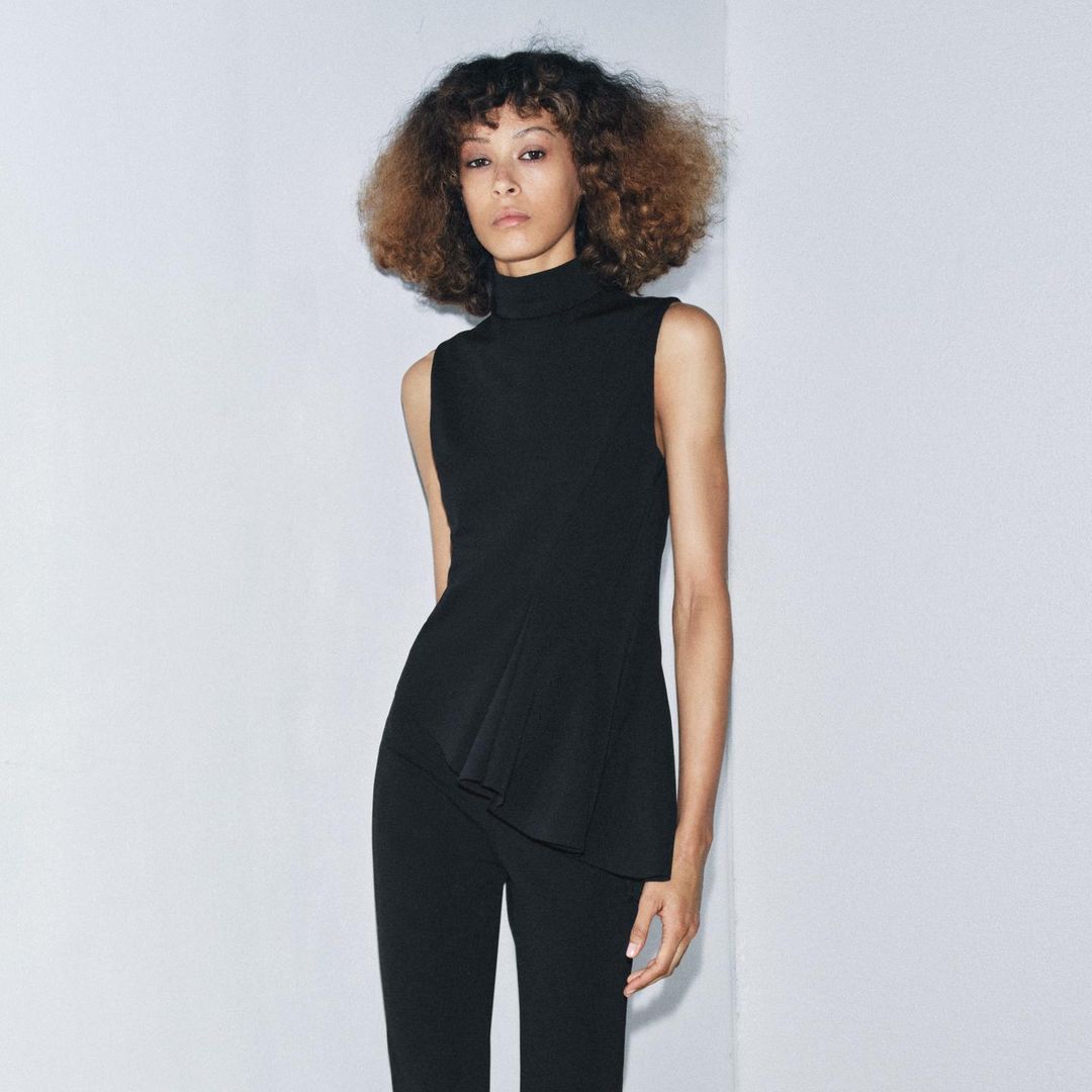 Top peplum manga sisa (22,95 euros)