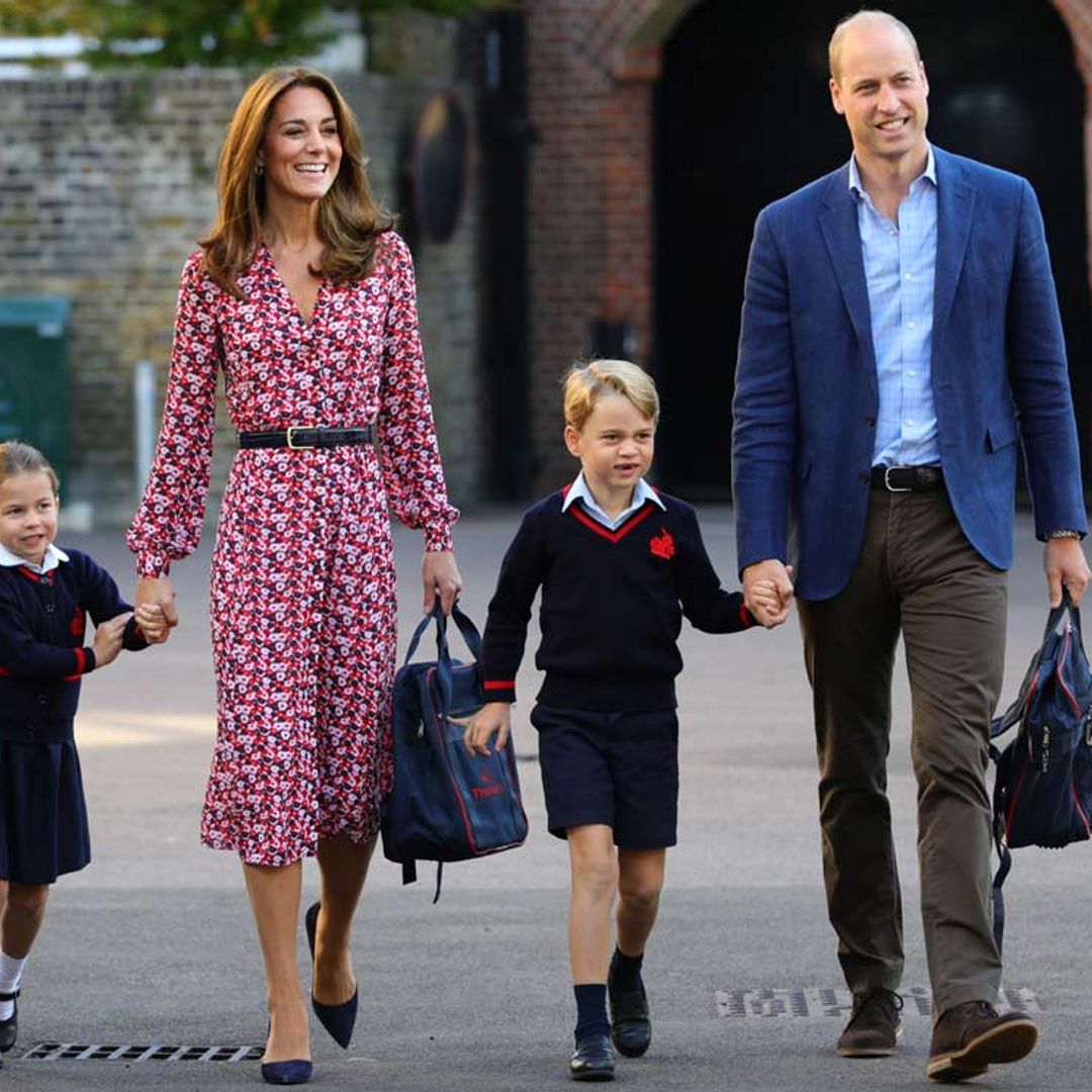 Los duques de Cambridge y sus hijos, de puente antes de encarar una intensa semana