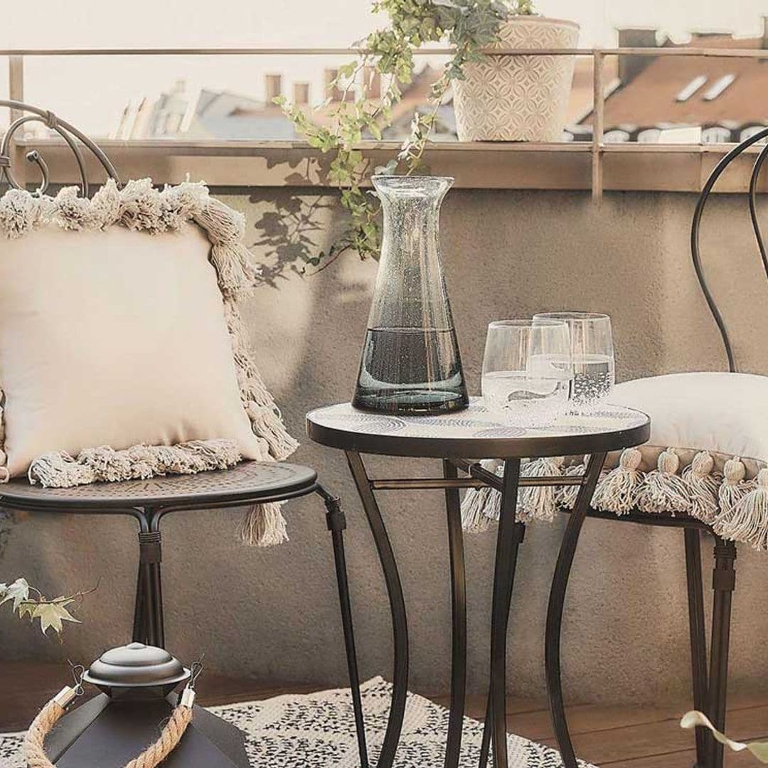 Convierte tu pequeño balcón en una auténtica terraza